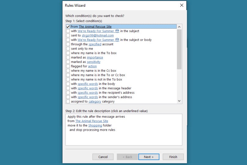 How To Filter Emails In Hotmail - Set up rules to Organize Inbox -  GeeksforGeeks