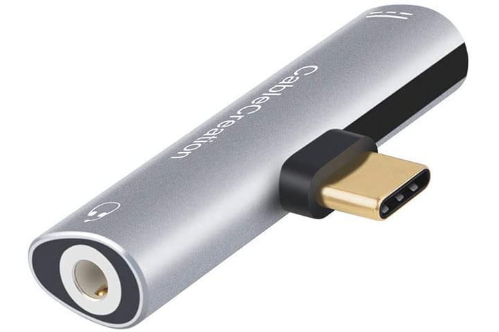CABLING® USB C Adaptateur USB C vers Jack Audio Aux 3,5 mm et Chargeur USB C