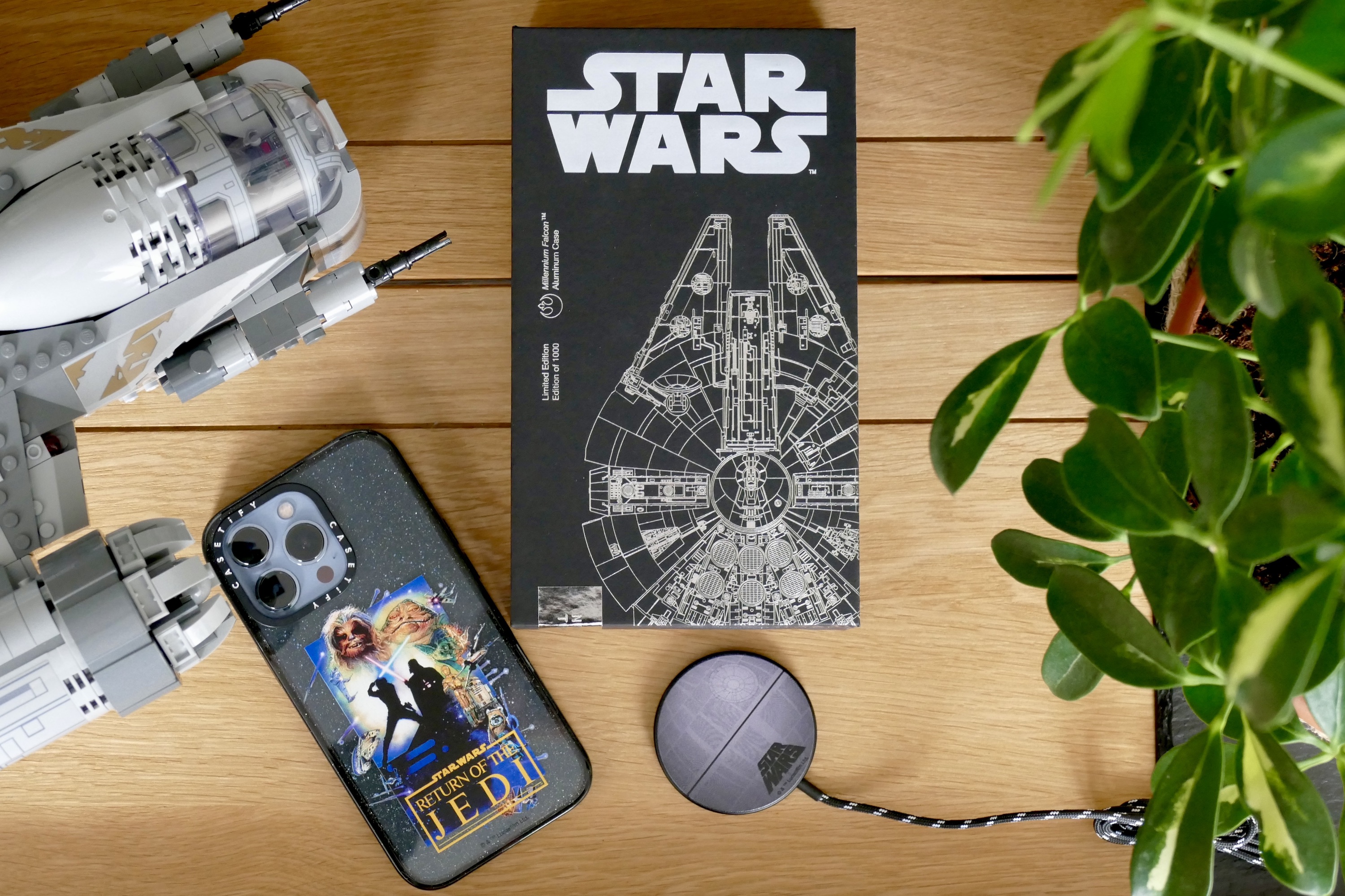 Yes you will want this metal Millennium Falcon iPhone case