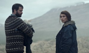 Björn Hlynur Haraldsson and Noomi Rapace star in Lamb from a24