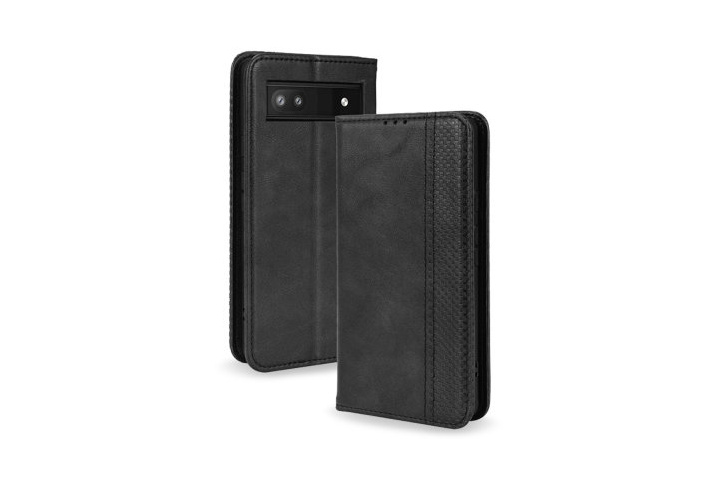 The Olixar leather-style wallet case on a blank background.