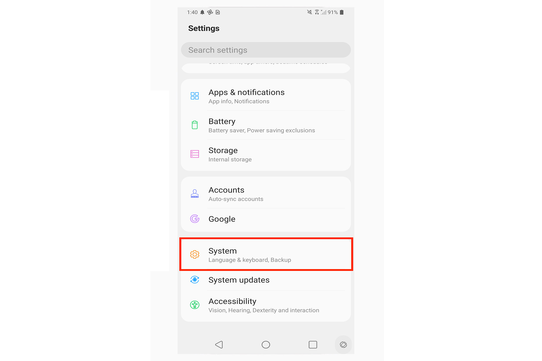 Google Speech Services initial setting.