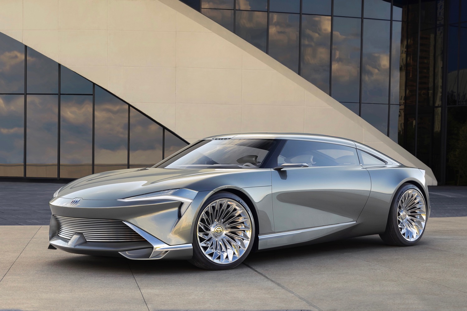 Buick Wildcat EV Concept Heralds All Electric Future Digital Trends   Buick Wildcat EV Concept Front Three Quarter 