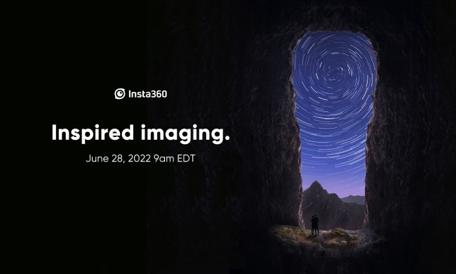 Inspired imaging teaser image featuring swirling stars over a dark landscape.