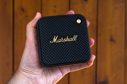 This Marshall portable Bluetooth speaker is on sale at Best Buy