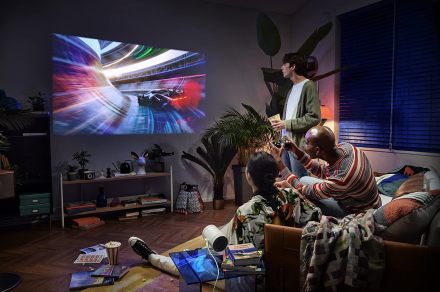 Samsung’s smart portable projector is $200 off today