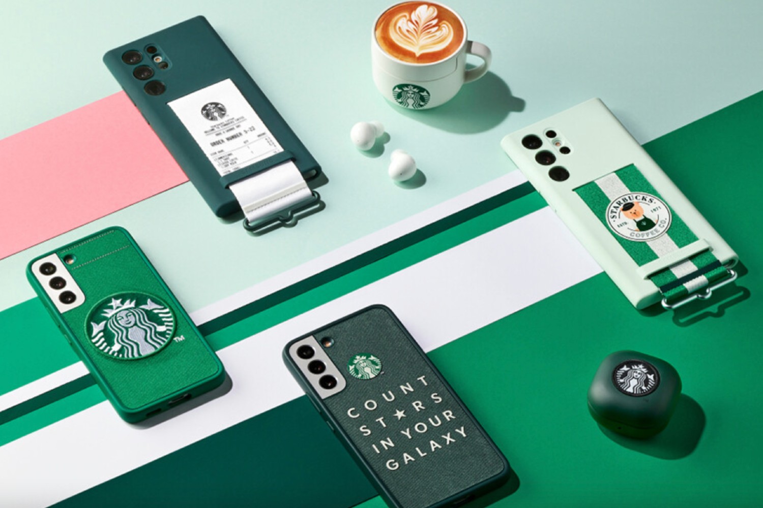 These Starbucks Galaxy Buds cases are the cutest I've seen