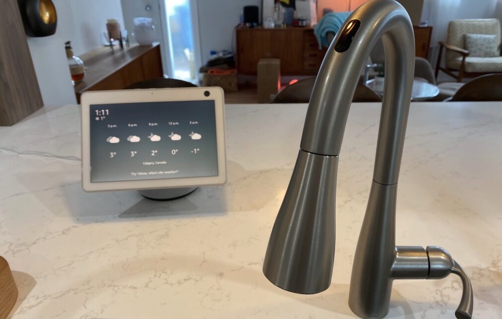 moen smart faucet alexa