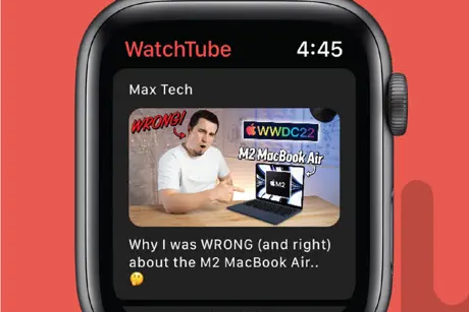 Apple watch watch on sale youtube