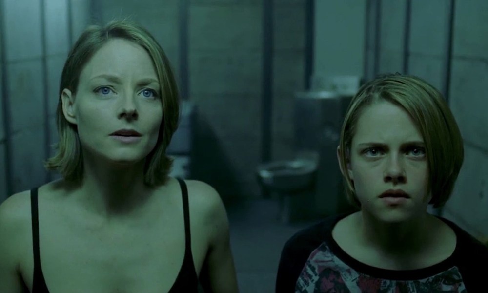 Jodie Foster and Kristen Stewart in Panic Room.