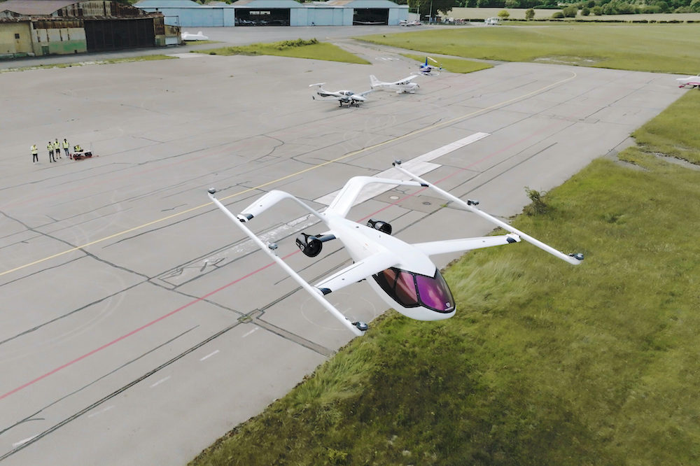 Volocopter faz primeiro voo para a aeronave VoloConnect eVTOL