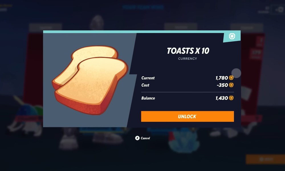 Buying toast with gold.