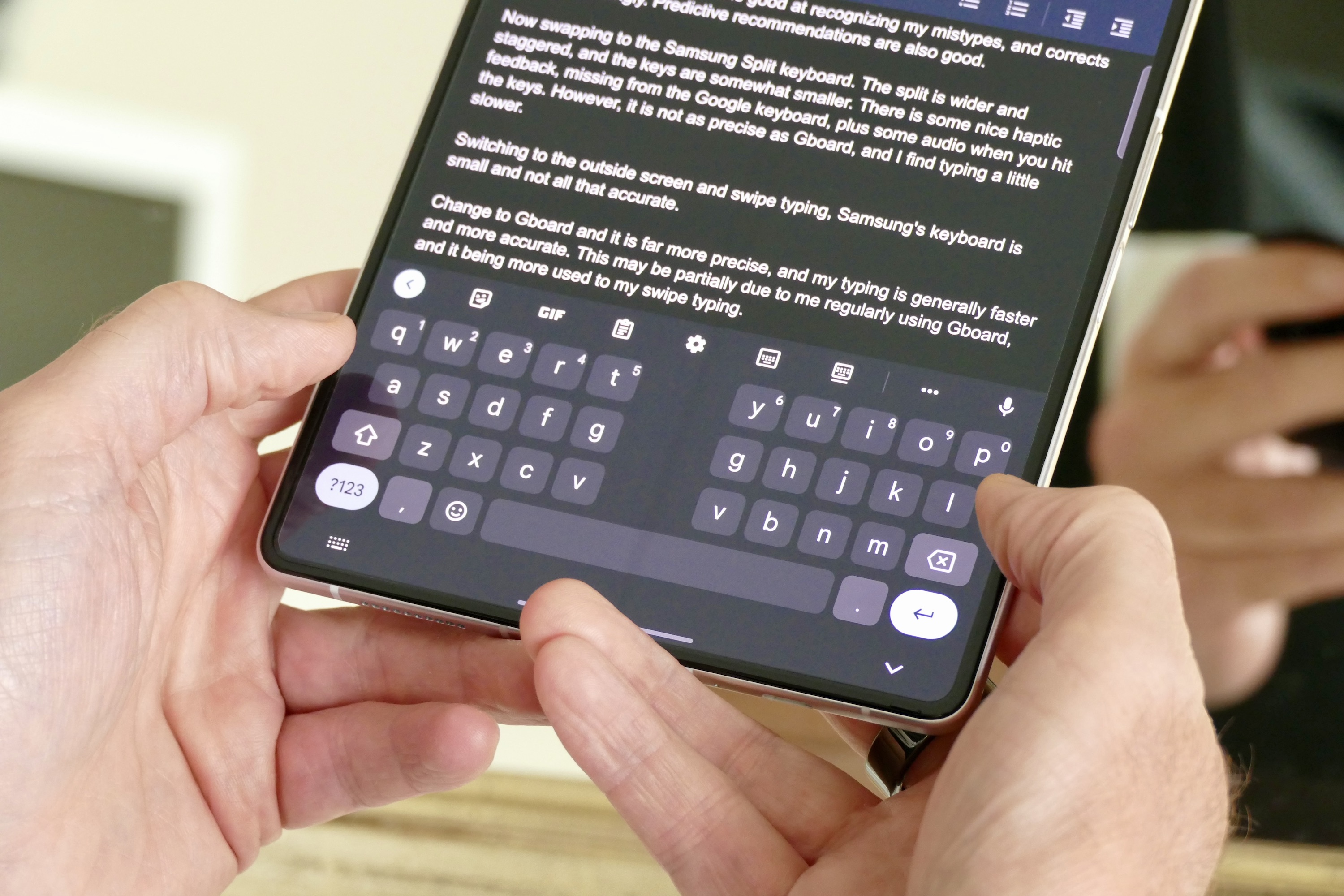 samsung google keyboard