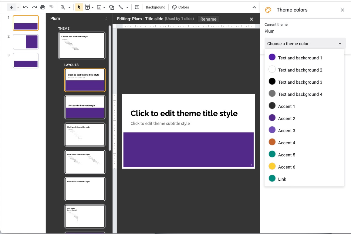 How to change theme colors in Google Slides | Digital Trends