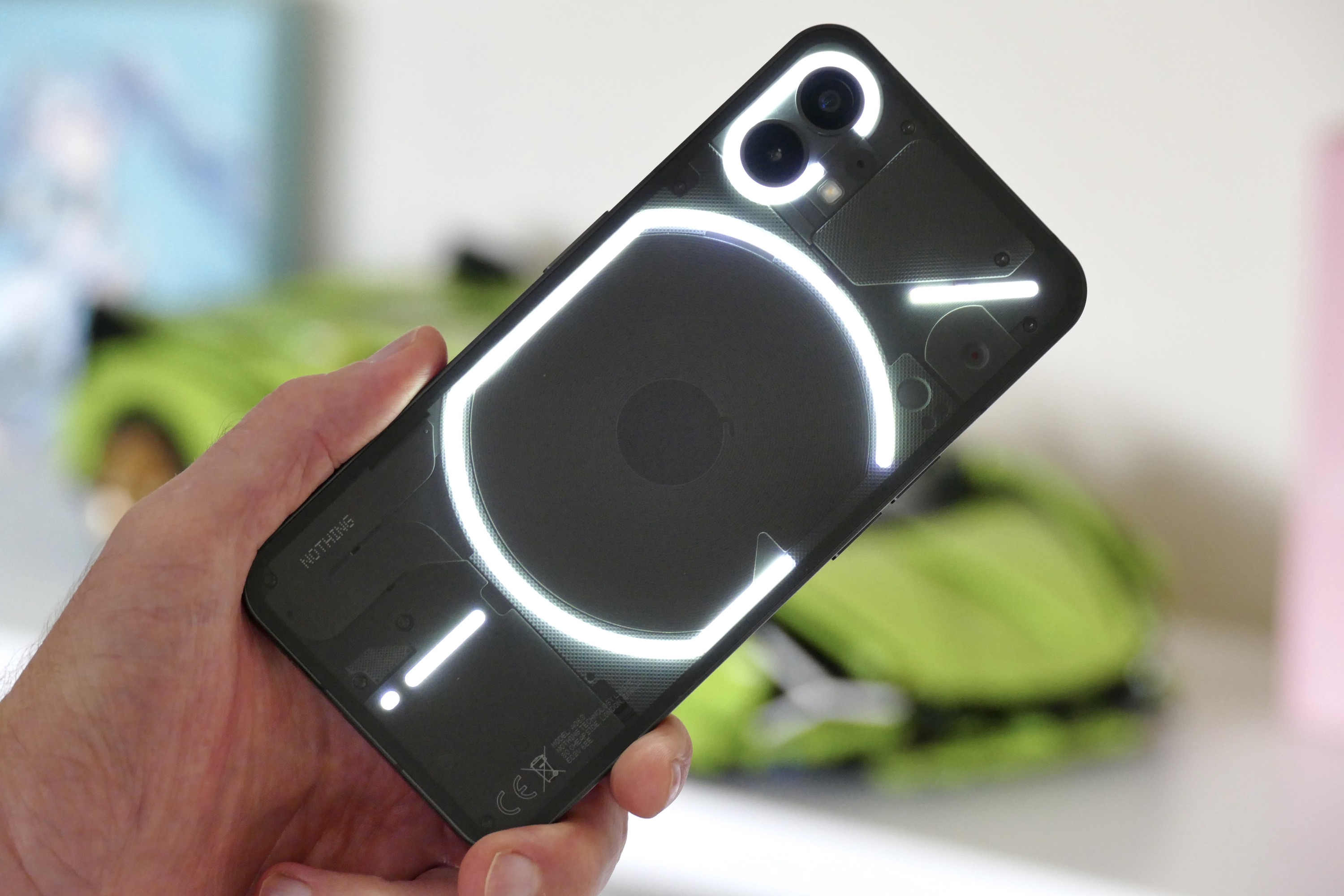 See the Nothing Phone 1's Transparent Back, Flashing Glyph - CNET