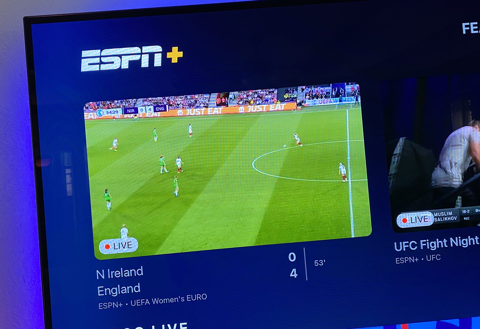 Sony espn live tv on sale streaming