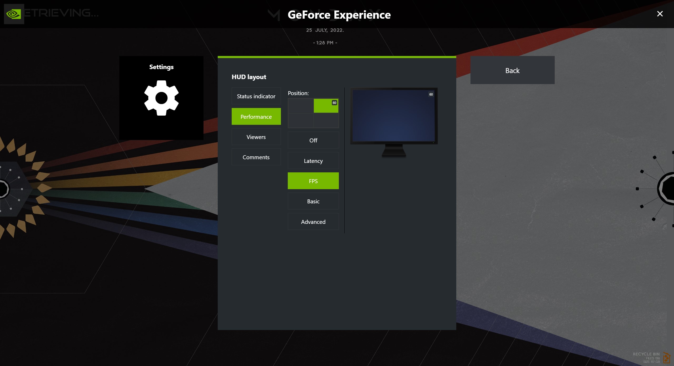 how to check fps frames per second in games on pc overlay geforce experience