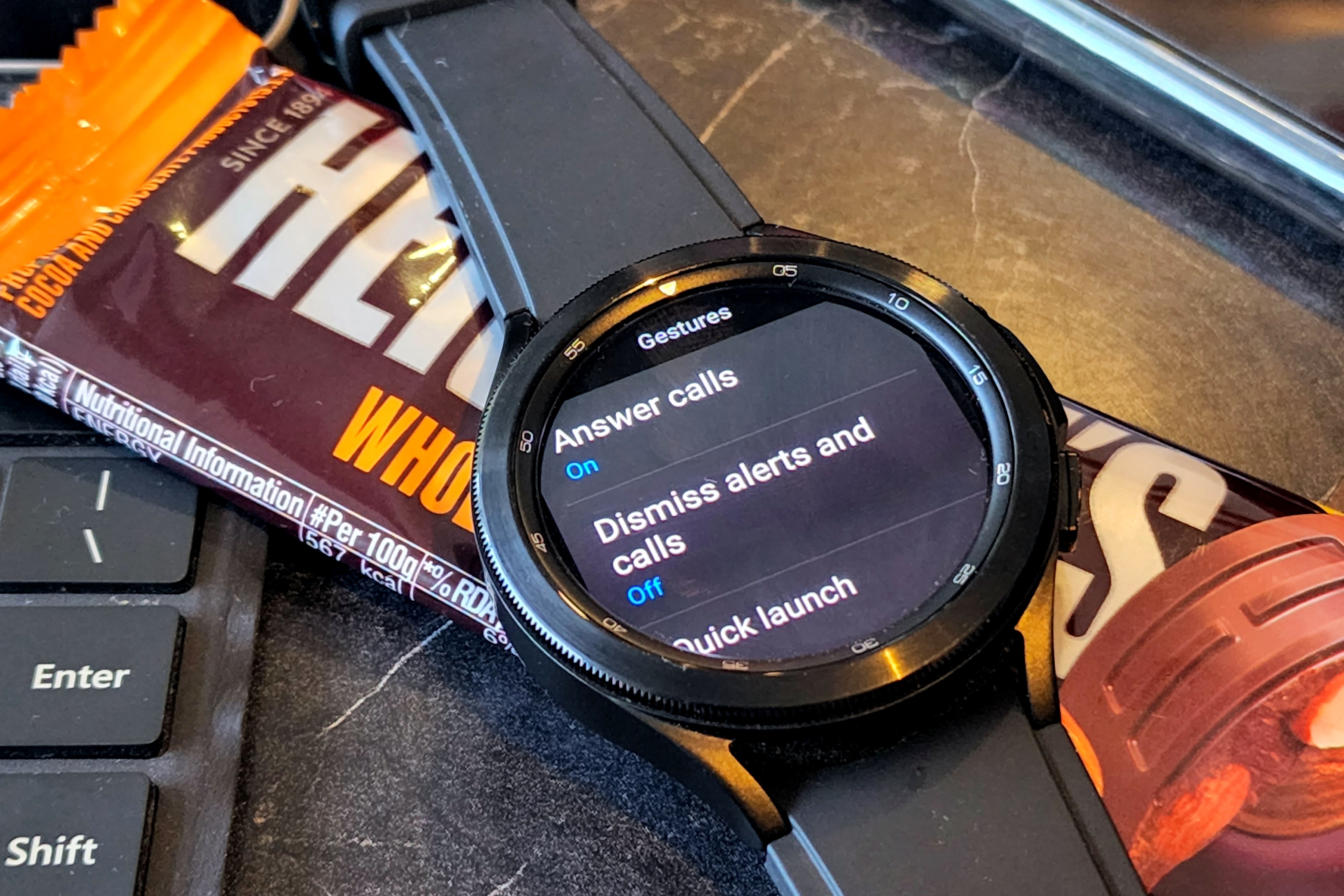 Galaxy watch best sale line call