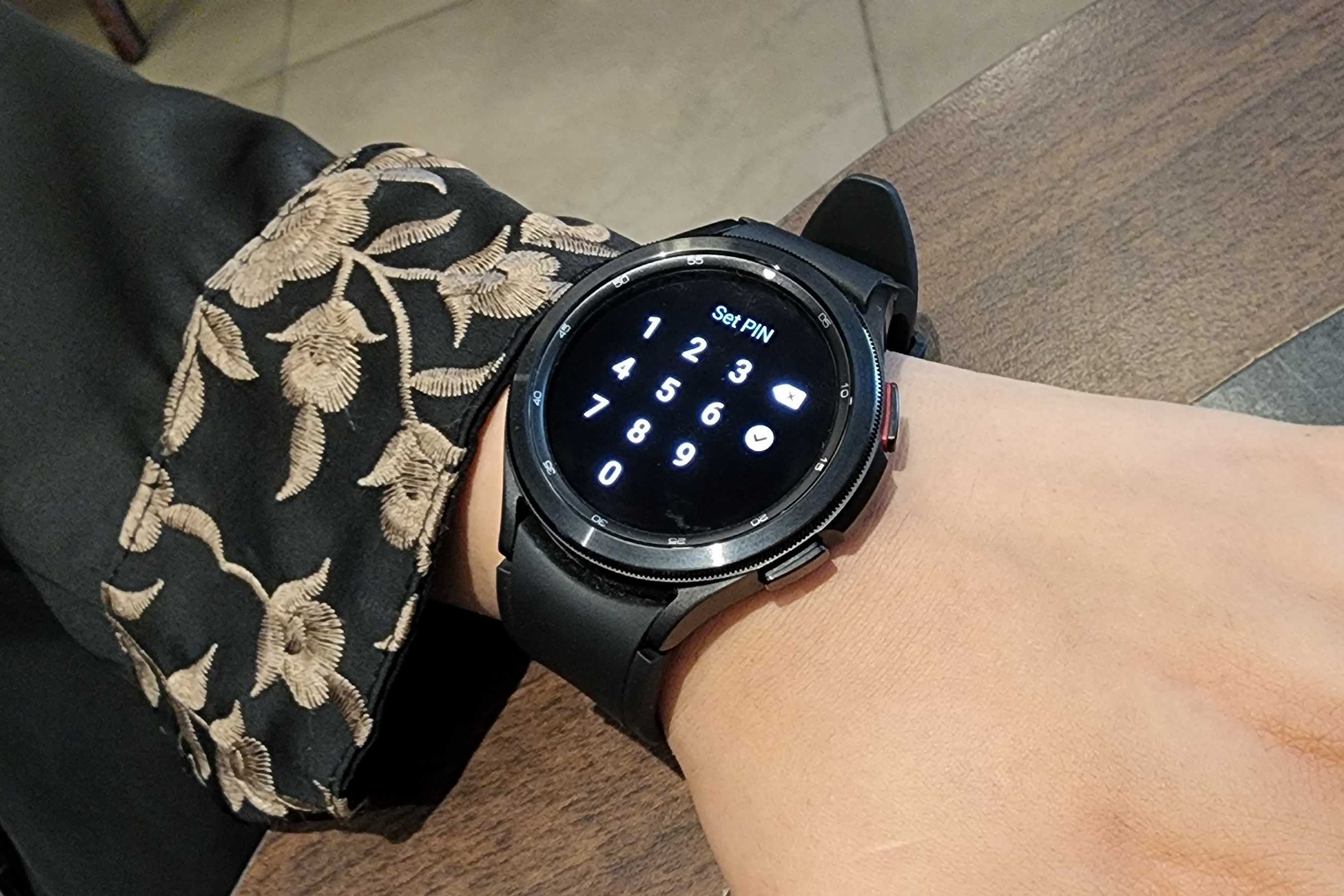 Galaxy watch active cheap pin