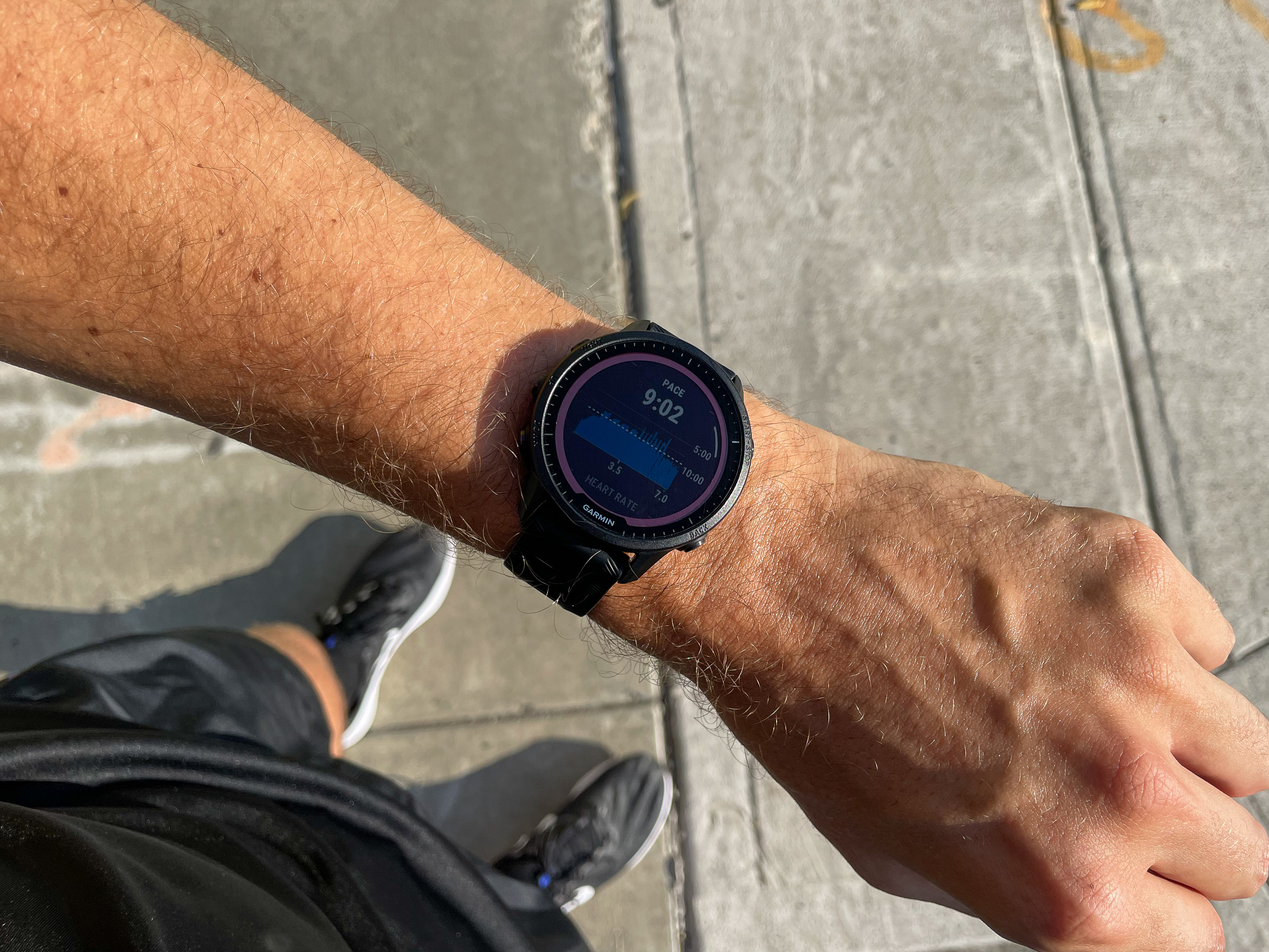 I walked 5000 steps with the Apple Watch 8 and Garmin Forerunner 265 — and  one was way more accurate