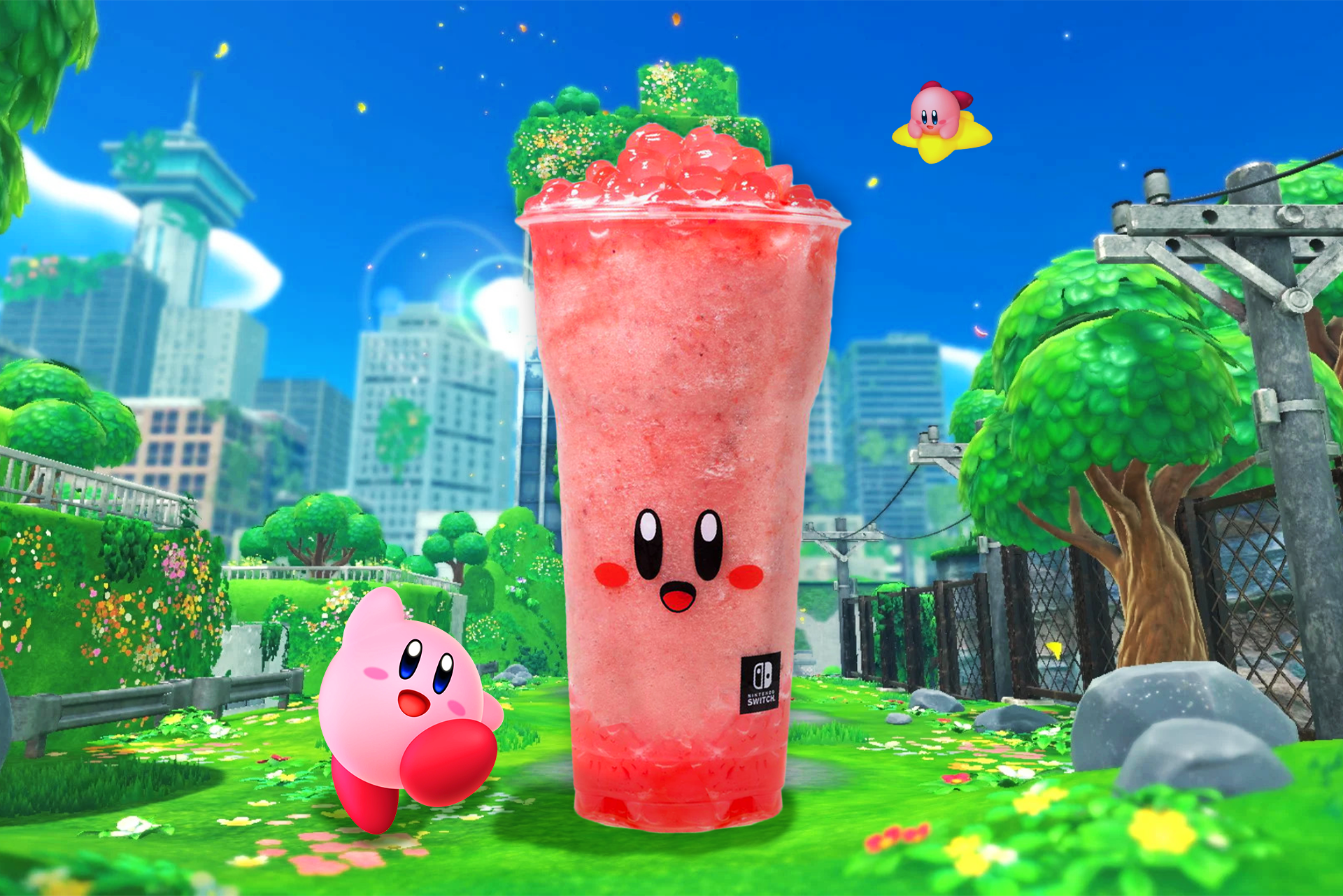 Www Big Boba Video - Nintendo's Kirby-flavored bubble tea, a review | Digital Trends