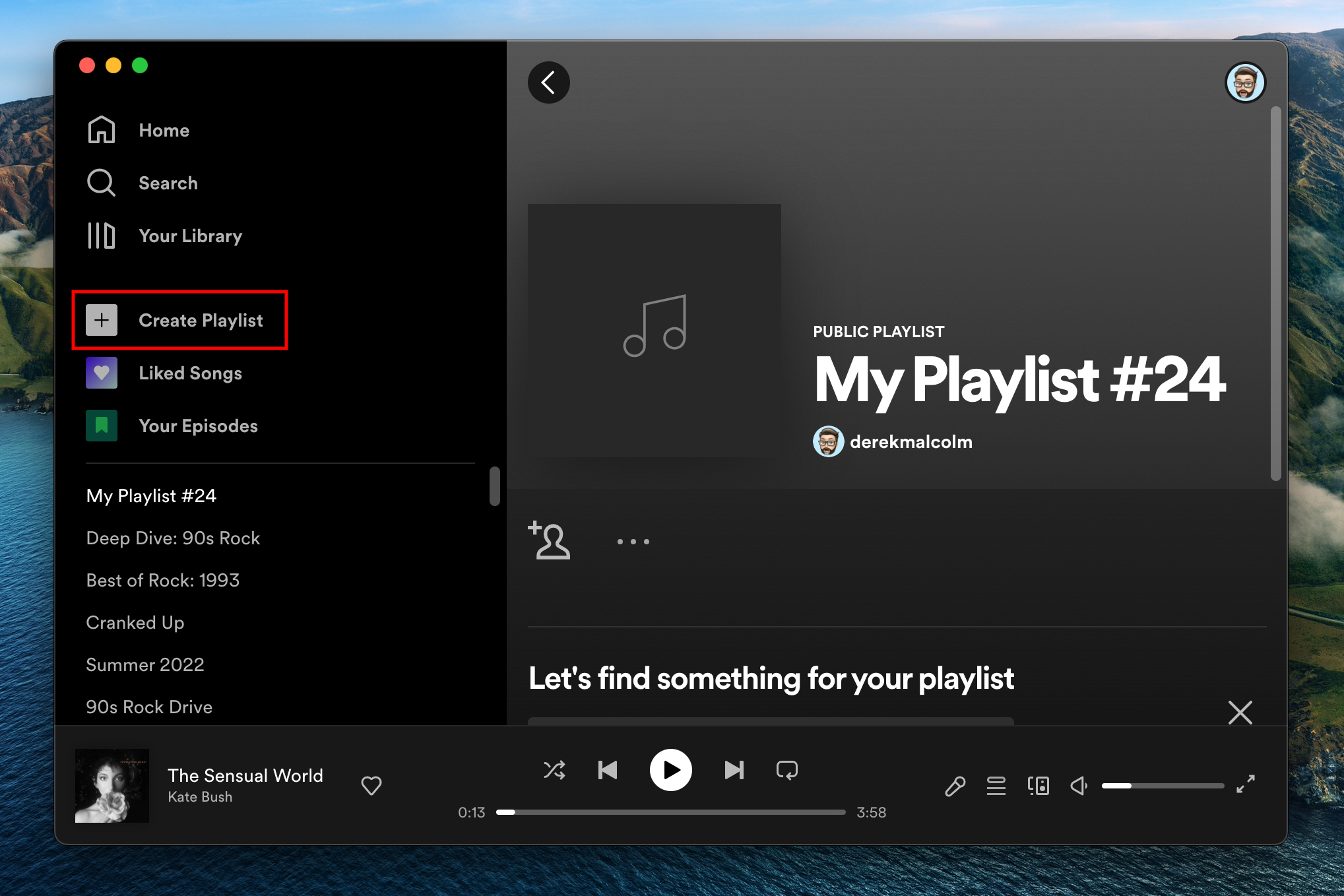 How to make and edit playlists in Spotify