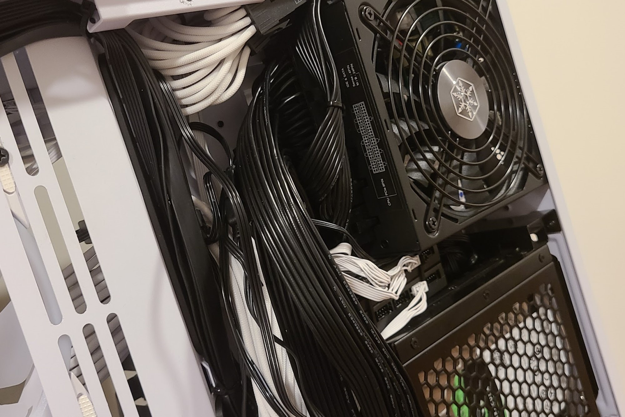 Computer Cable Management on the Cheap