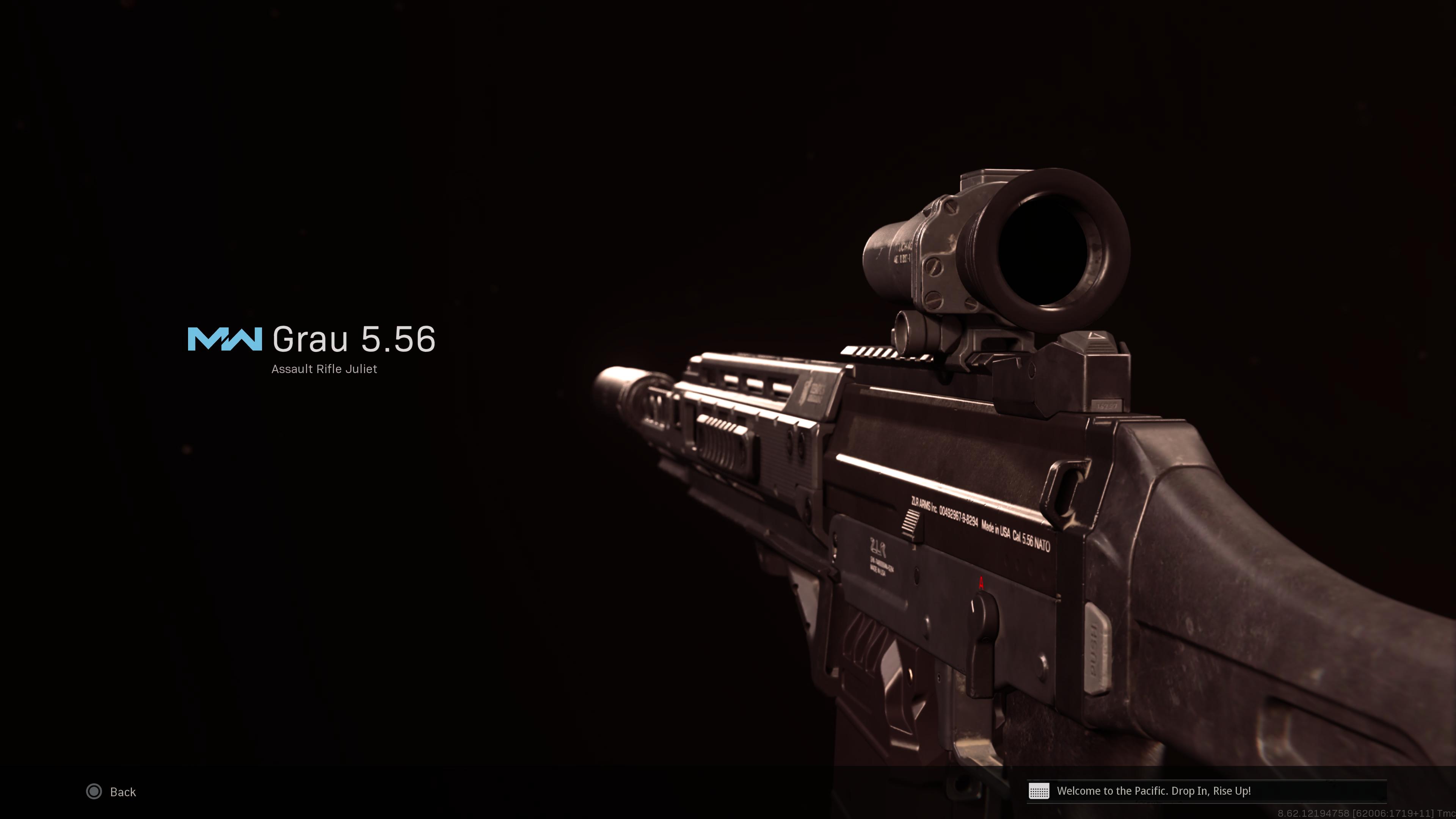 The Grau 5.56 in Warzone.