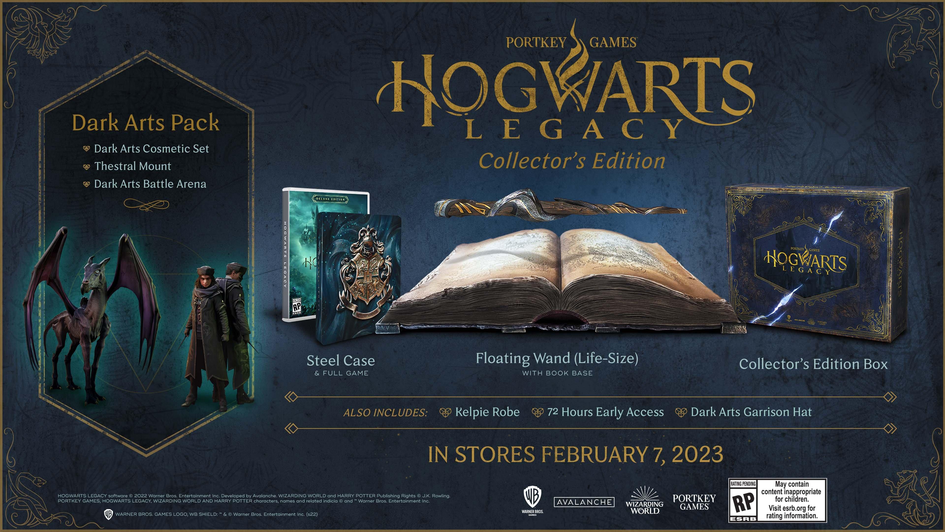 Hogwarts Legacy, Deluxe Edition + Preorder Bonus (PC) - Steam Key - GLOBAL
