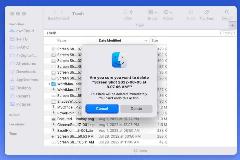 How to empty Trash on Mac Digital Trends