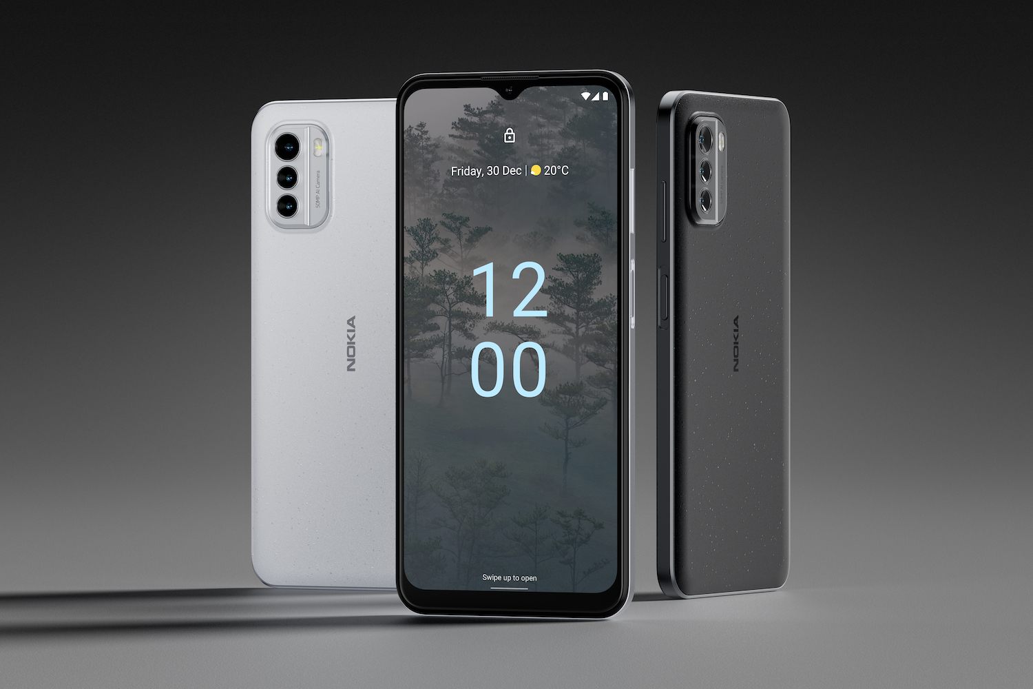 A render of the Nokia G60 smartphone.