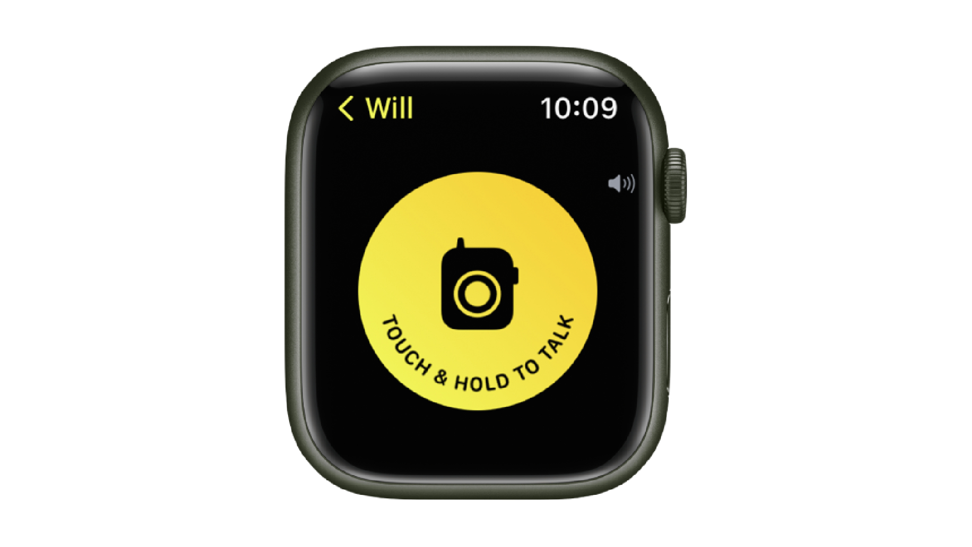 Walkie talkie discount apple watch distancia