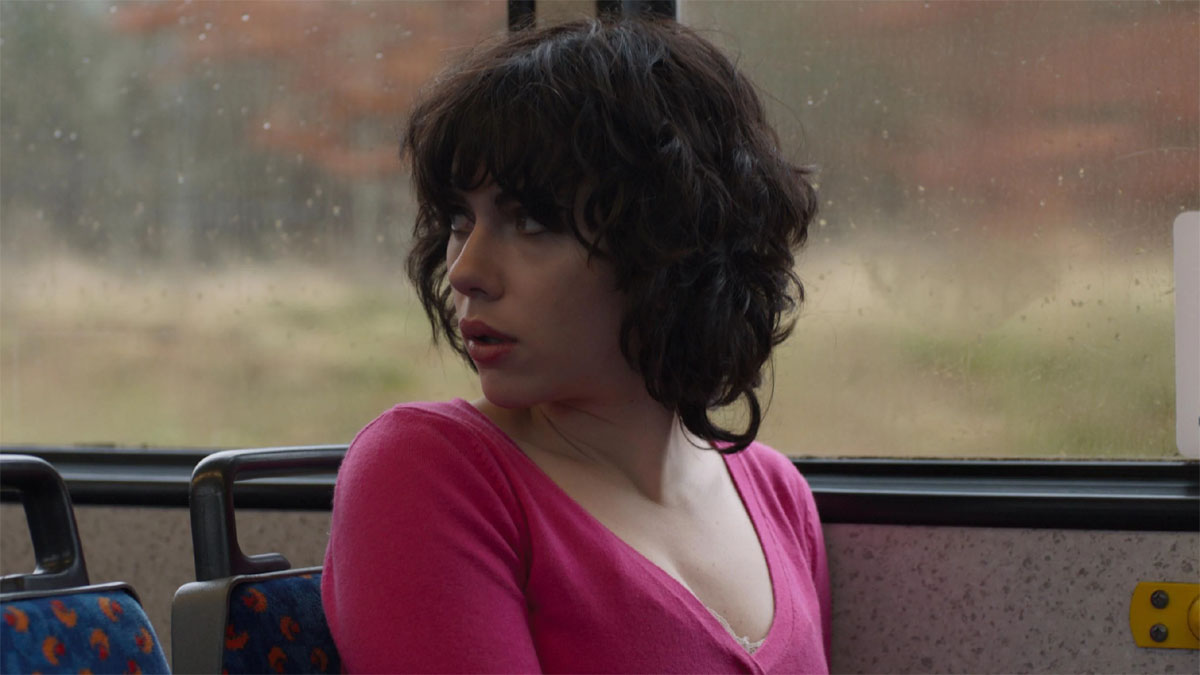 Scarlett Johansson como una alienígena en Under the Skin.