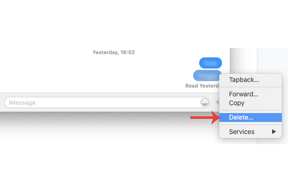 How to delete messages on your Mac