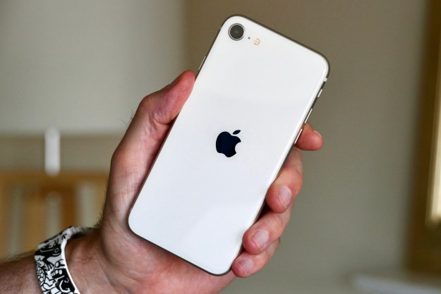 apple mobile phone white