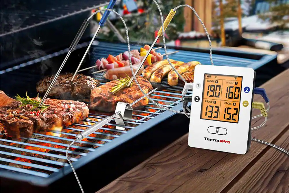 Wireless meat thermometer reviews sale