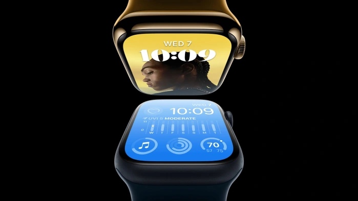 Apple Watch Serie 8 de doble vista.