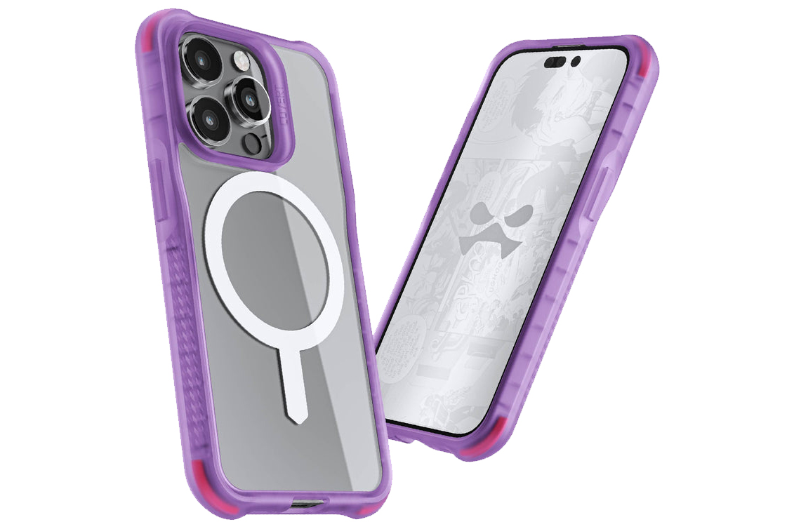 Ghostek Covert 6 Hülle für iPhone 14 Pro Vorder- und Rückseite.
