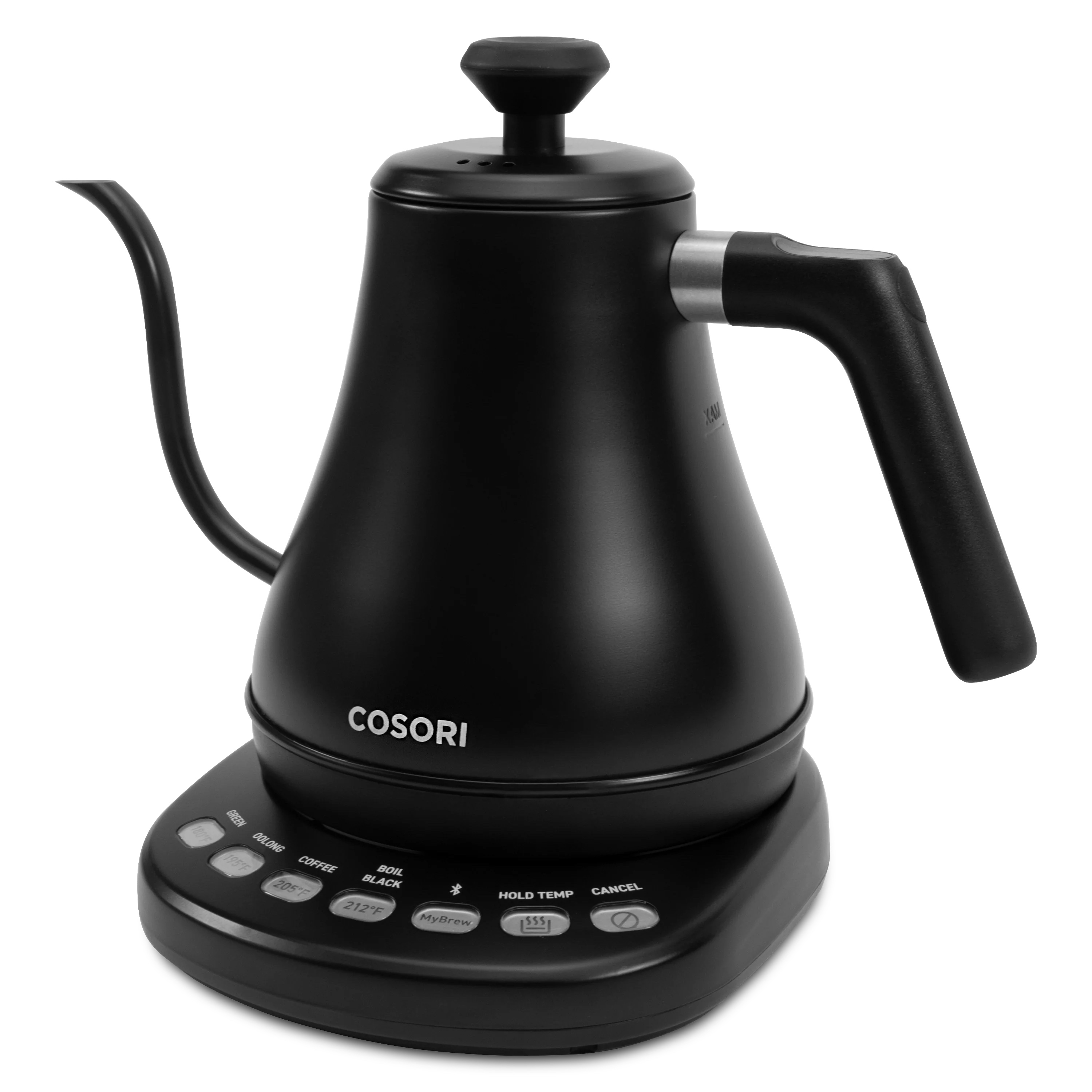 Pour Over Coffee Kettle With Thermometer For Exact Temperature,, Stainless  Steel Gooseneck Tea Kettle For Drip Coffee, French Press And Tea, Works On  Stove And Any Heat Source, For Home Restaurant Office