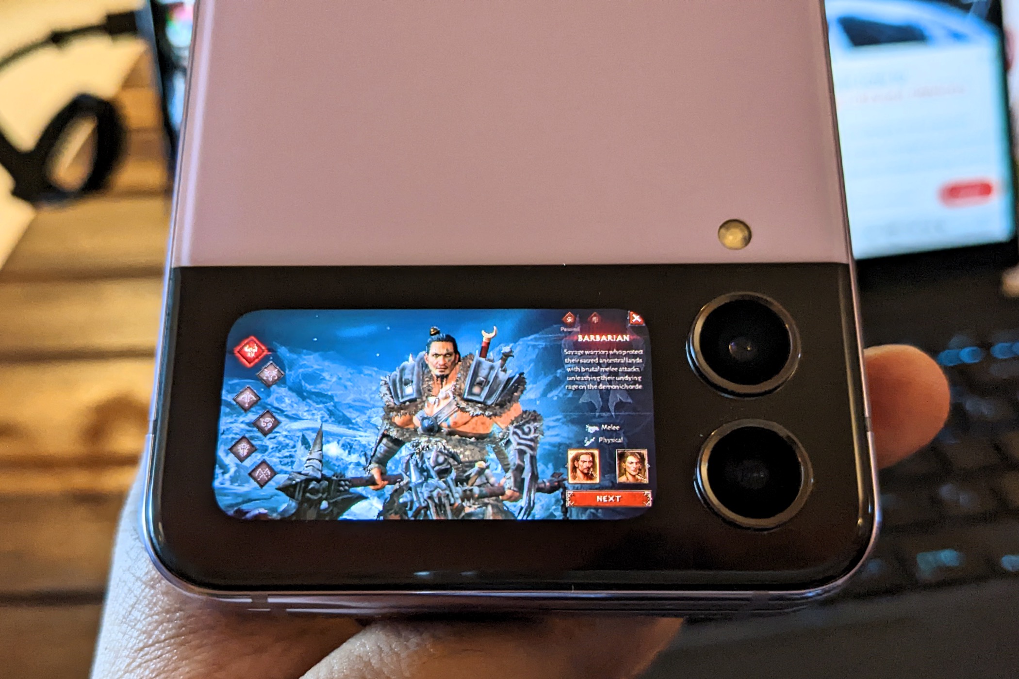 I used the Galaxy Z Fold 4 to relive my old PC gaming memories