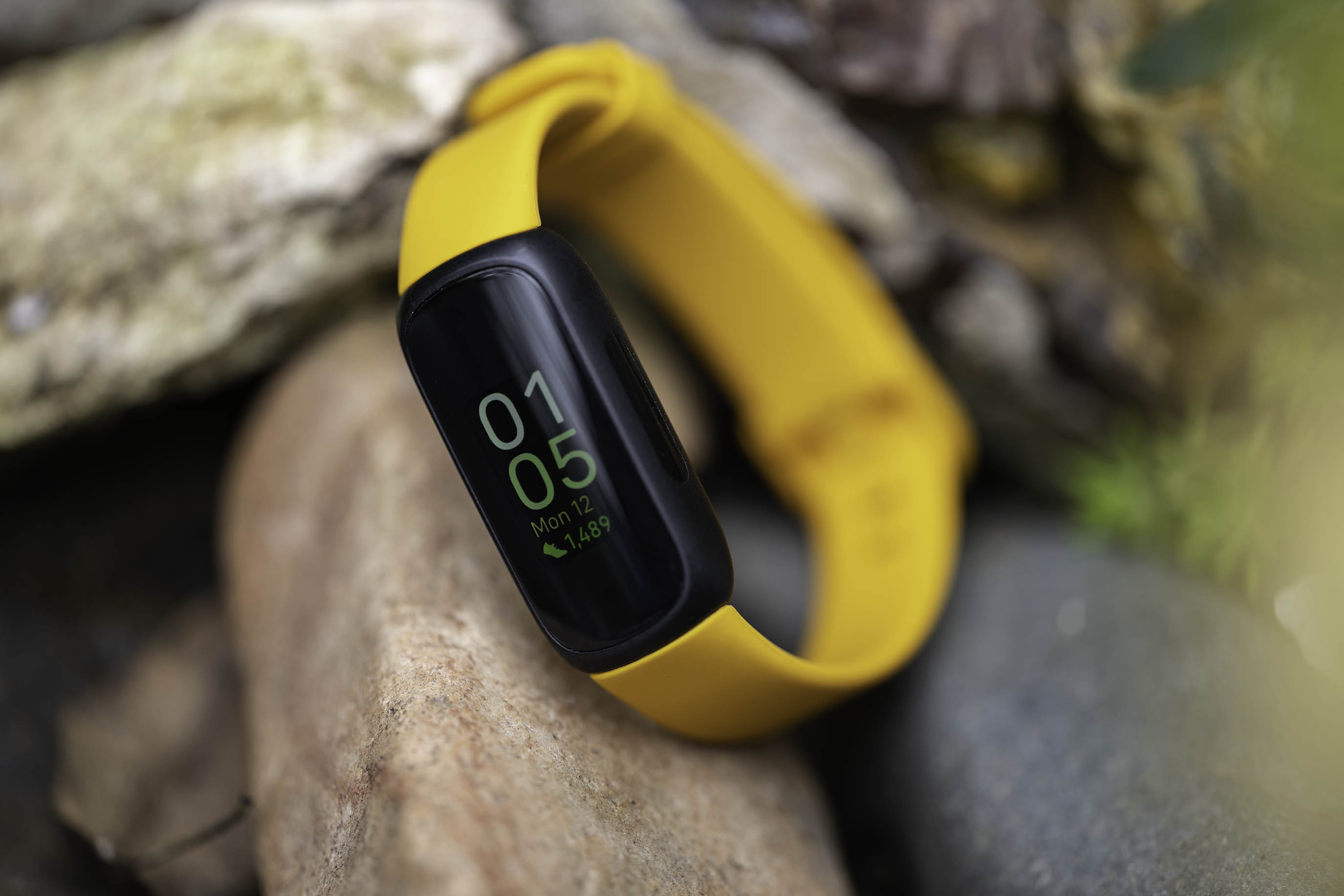 Color Blocks Smart Band Bracelet Watch Connects Bluetooth Active Tracker