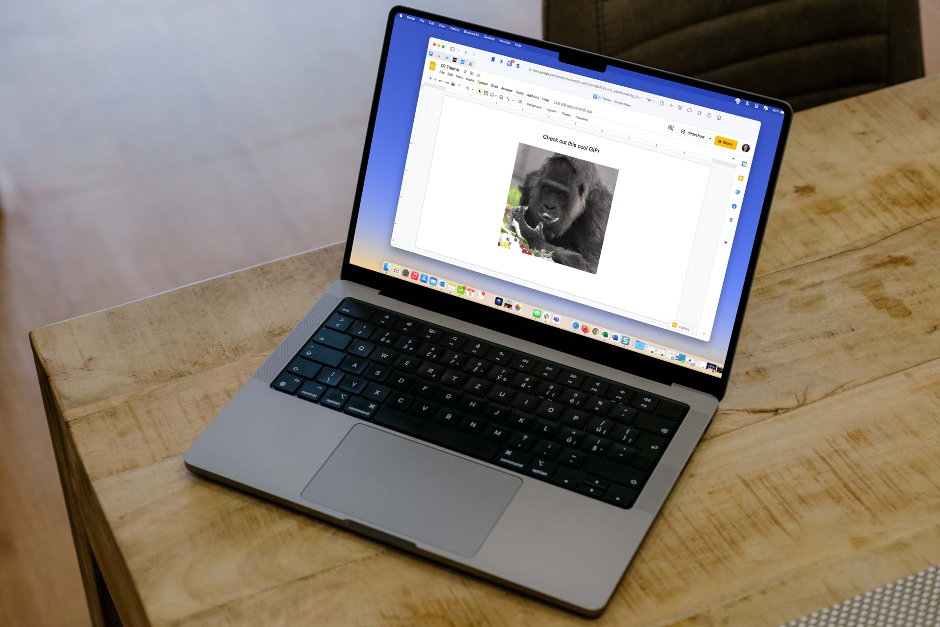 How to add GIFs to Google Slides