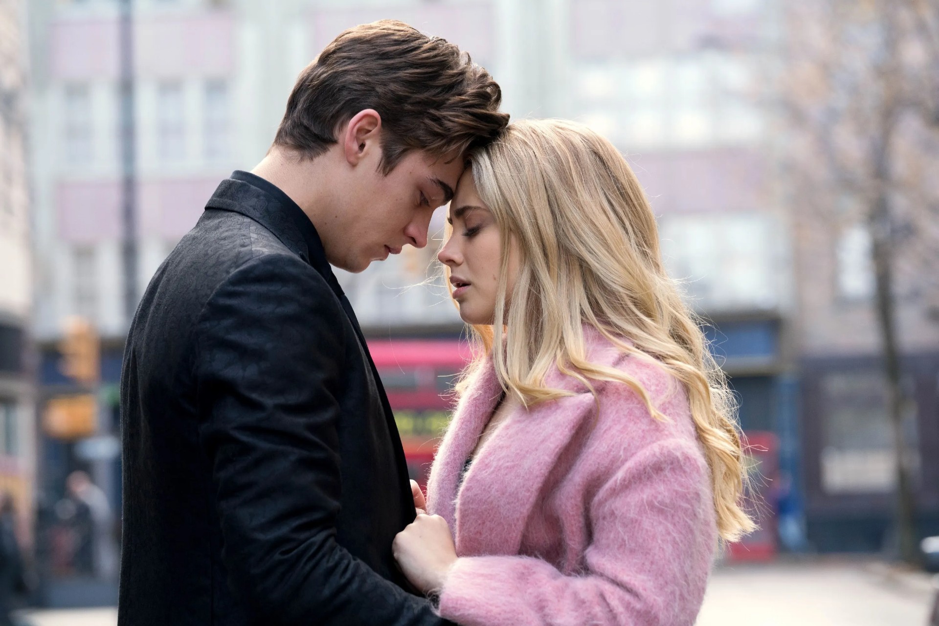 Hardin and Tessa embrace in After Ever Happy.