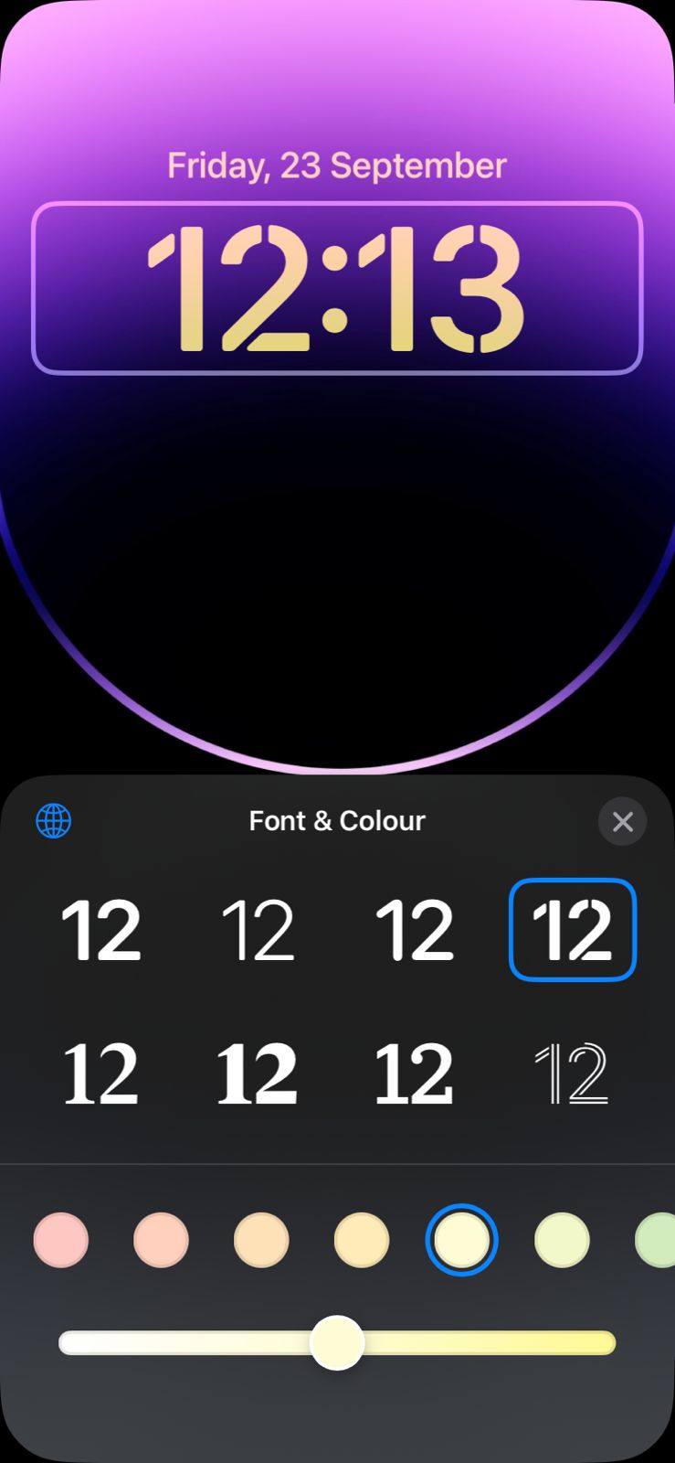 How To Change The Time Font On Your IOS 16 Lock Screen Digital Trends