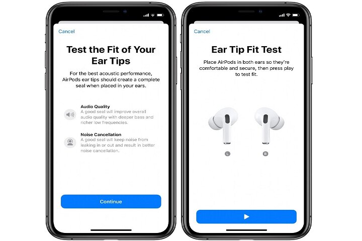 Airpods pro test online noise cancelling