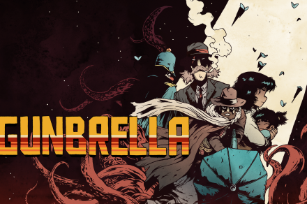 Gunbrella is another bloody B-movie in Devolver’s video game grindhouse