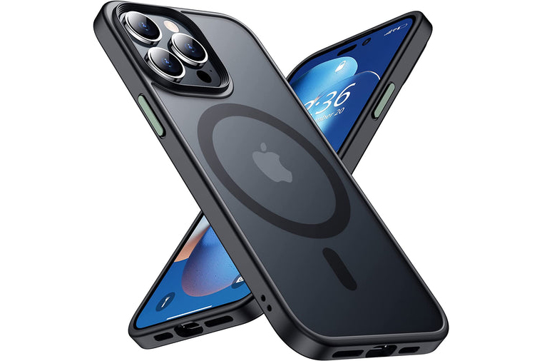 Apple IPHONE 14 SILICONE CASE WITH MAGSAFE - Funda para móvil -  midnight/negro 