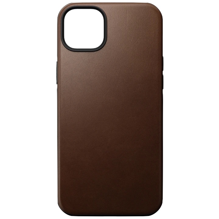 Nomad Modern Leather Case for the iPhone 14 Plus.