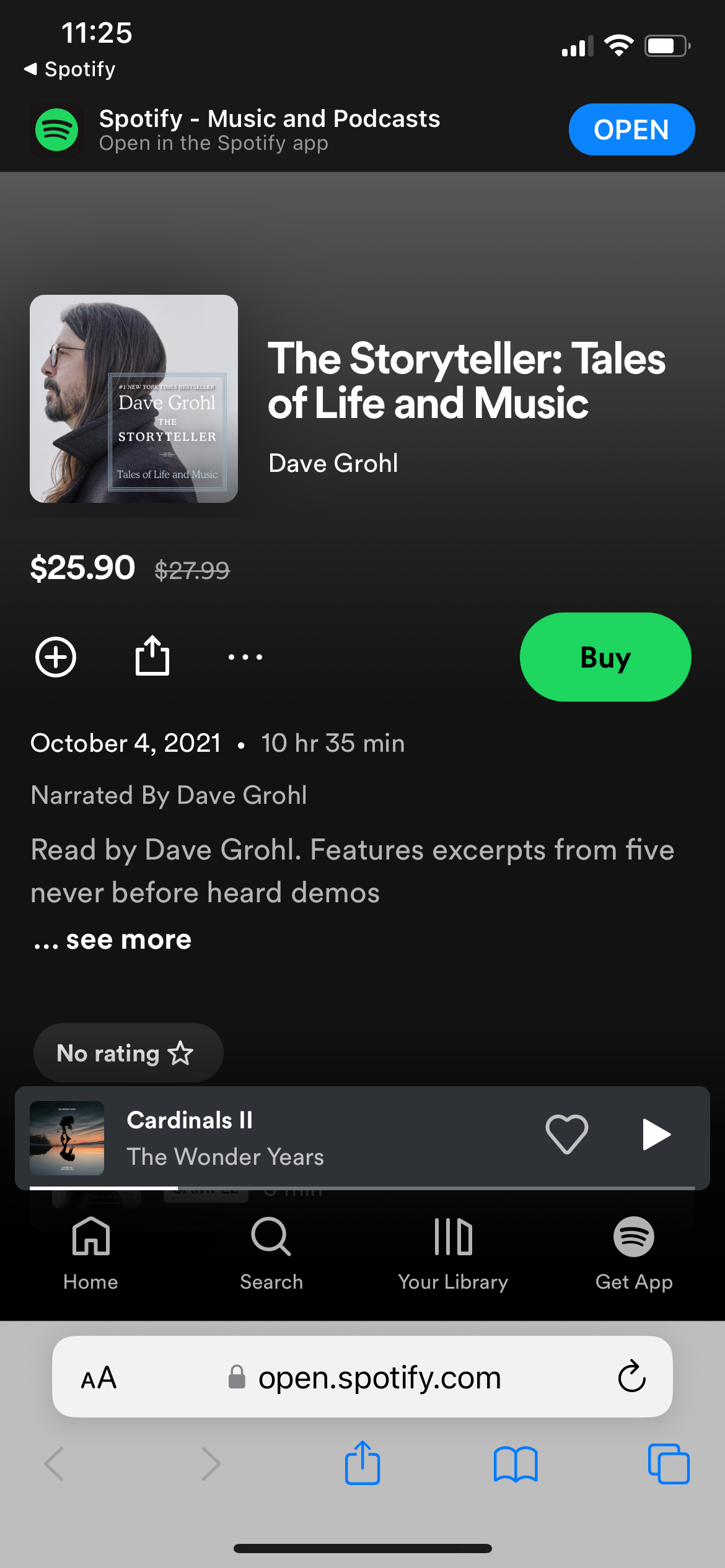 does spotify cost anything
