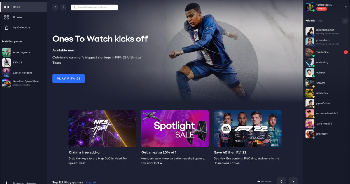 EA announces new Windows app, to replace Origin soon - Times of India